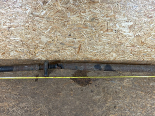 карданный вал Mercedes-Benz T1 207-210D W601 1993, 2.3 л., OM 601.940, дизель, МКПП, фургон