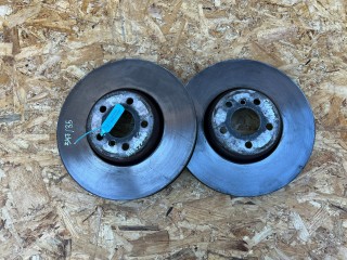 диски тормозные (комплект) BMW 7 серия G11/G12 2017, 3.0 л., B57 D30 A, дизель, АКПП, седан, 34116860912, 34116860911