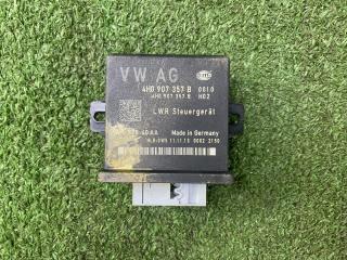 блок управления постоянным ближним светом фары Audi A8 D4/4H [рестайлинг] 2014, 4.2 л., CDRA, бензин, АКПП, седан, 4H0907357B