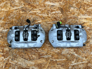 суппорт Porsche Cayenne 958 2014, 4.8 л., M 48.02, бензин, АКПП, внедорожник 5 дв., 7P0615423, 7P0615424, 7P5615403AC, 7P5615404AC, 20A52206, 20A52205