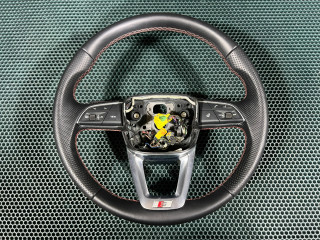 руль Audi S4 B9 [рестайлинг] 2021, 3.0 л., CWGD, бензин, АКПП, седан, полный привод, 8W0419091FJ, 4M0419689H4PK, 4M84196894PK