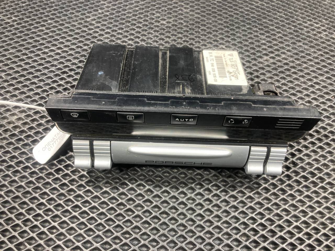 блок управления печки / климат-контроля Porsche Cayenne 955 2006, 4.5 л., M 48.00, бензин, АКПП, внедорожник 5 дв., 7L5907040BM - фото №1