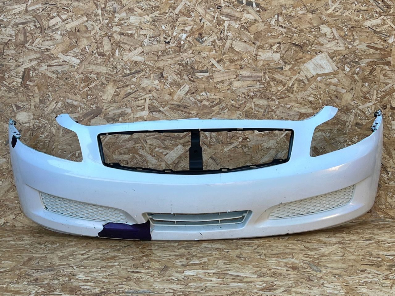 бампер передний Infiniti G 4 поколение 2008, 3.5 л., VQ35HR, бензин, АКПП, купе - фото №1