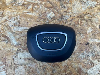 подушка безопасности водителя Audi A8 D4/4H [рестайлинг] 2013, 4.0 л., CEUA, бензин, АКПП, седан, 4H0880201S, 4H0880201S1KT