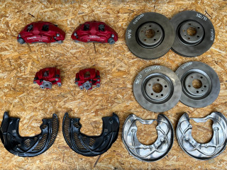 комплект тормозов Audi S4 B9 [рестайлинг] 2021, 3.0 л., CWGD, бензин, АКПП, седан, полный привод, 4M0615312G, 4M0615311G, 8W0615612E, 8W0615611E