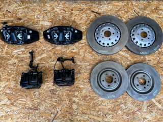 комплект тормозов Audi A8 D5 2022, 3.0 л., бензин, АКПП, седан, 4M0615601P, 4N0615105BL, 4N0615106BL