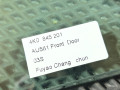 стекло двери передней левой Audi A6 C8 2018, 2.0 л., бензин, АКПП, седан, 4K0845201 - фото №8