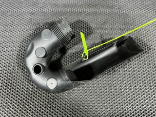 воздуховод Audi Q3 8U [рестайлинг] 2017, 2.0 л., CCZC, бензин, АКПП, внедорожник 5 дв., 8U0129618F