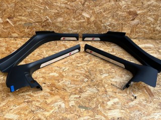 комплект накладок на пороги (внутренние) Audi S8 D4 2013, 4.0 л., CGTA, бензин, АКПП, седан, 4H1867272A6PS, 4H1867271A6PS, 4H0864608A6PS, 4H0864607A6PS