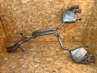 глушитель Porsche Macan GTS 1 поколение [2-й рестайлинг] 95B 2022, 2.9 л., DGR, бензин, АКПП, внедорожник 5 дв., 95B253601EY, 95B253600DY, 95B253435CY, 8K0253144F, PAB111220A, 8K0253144E