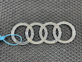 эмблема Audi A5 F5 [рестайлинг] 2020, 2.0 л., CVKB, бензин, АКПП, кабриолет, 8W6853742 - фото №5