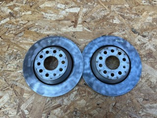 диски тормозные (комплект) Volkswagen Tiguan 2 поколение [рестайлинг] 2024, 2.0 л., DTEA, бензин, АКПП, внедорожник 5 дв., полный привод, 5QN615601