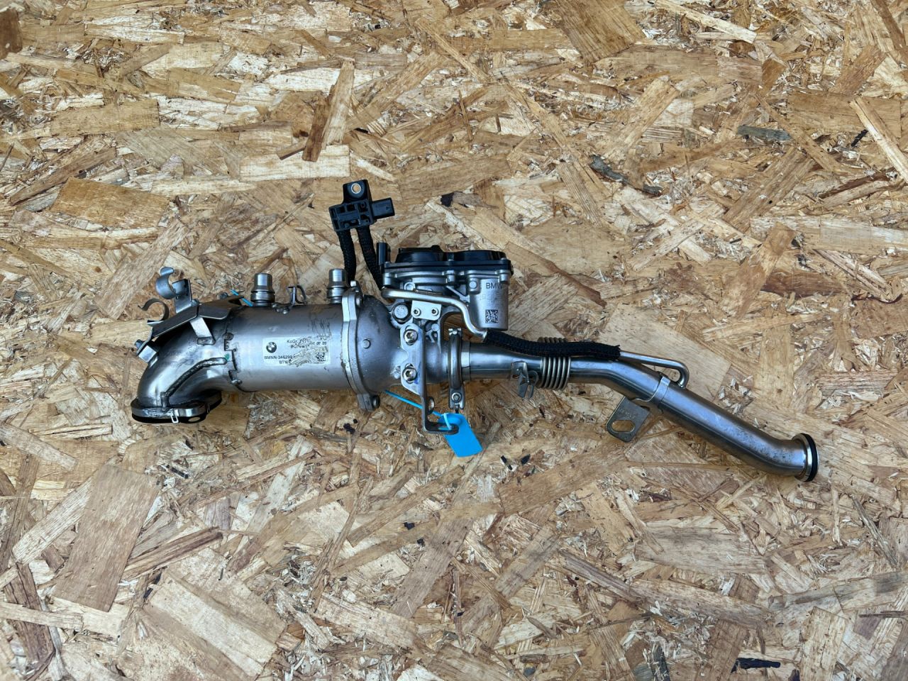 охладитель EGR / Радиатор EGR BMW 7 серия G11/G12 2017, 3.0 л., B57 D30 A, дизель, АКПП, седан, 11718574815, 8574820 - фото №1