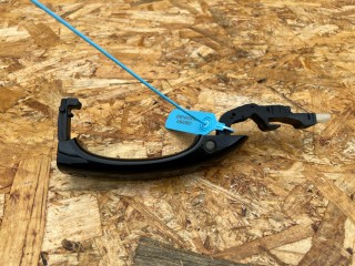 ручка наружная задняя левая Audi A8 D4/4H [рестайлинг] 2013, 4.0 л., CEUA, бензин, АКПП, седан, 4H0837205B