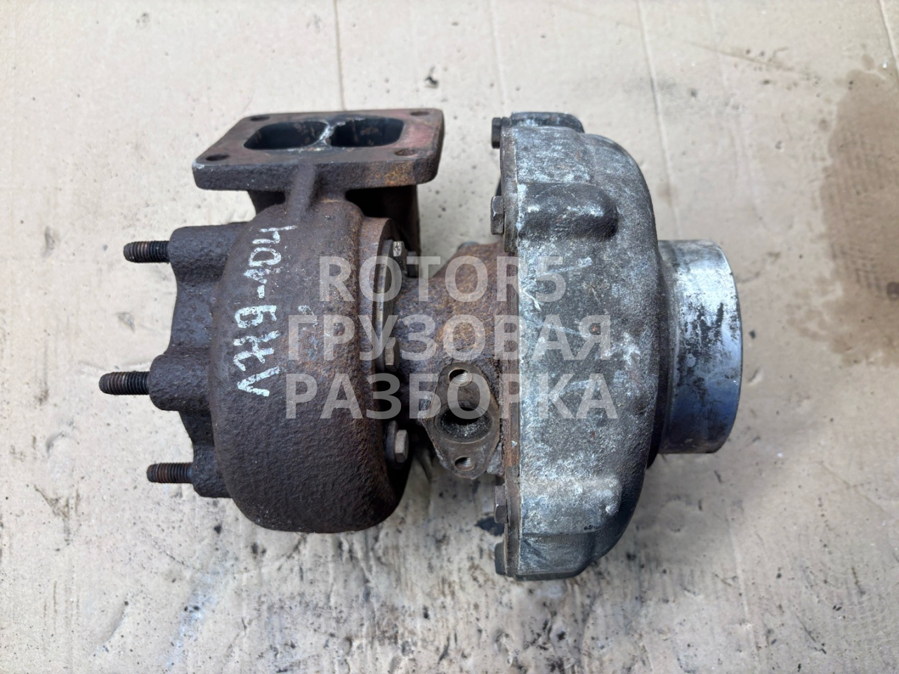 турбина MAN TGA 1 поколение 2006, 10.5 л., D 2066 LF 01, дизель - фото №1