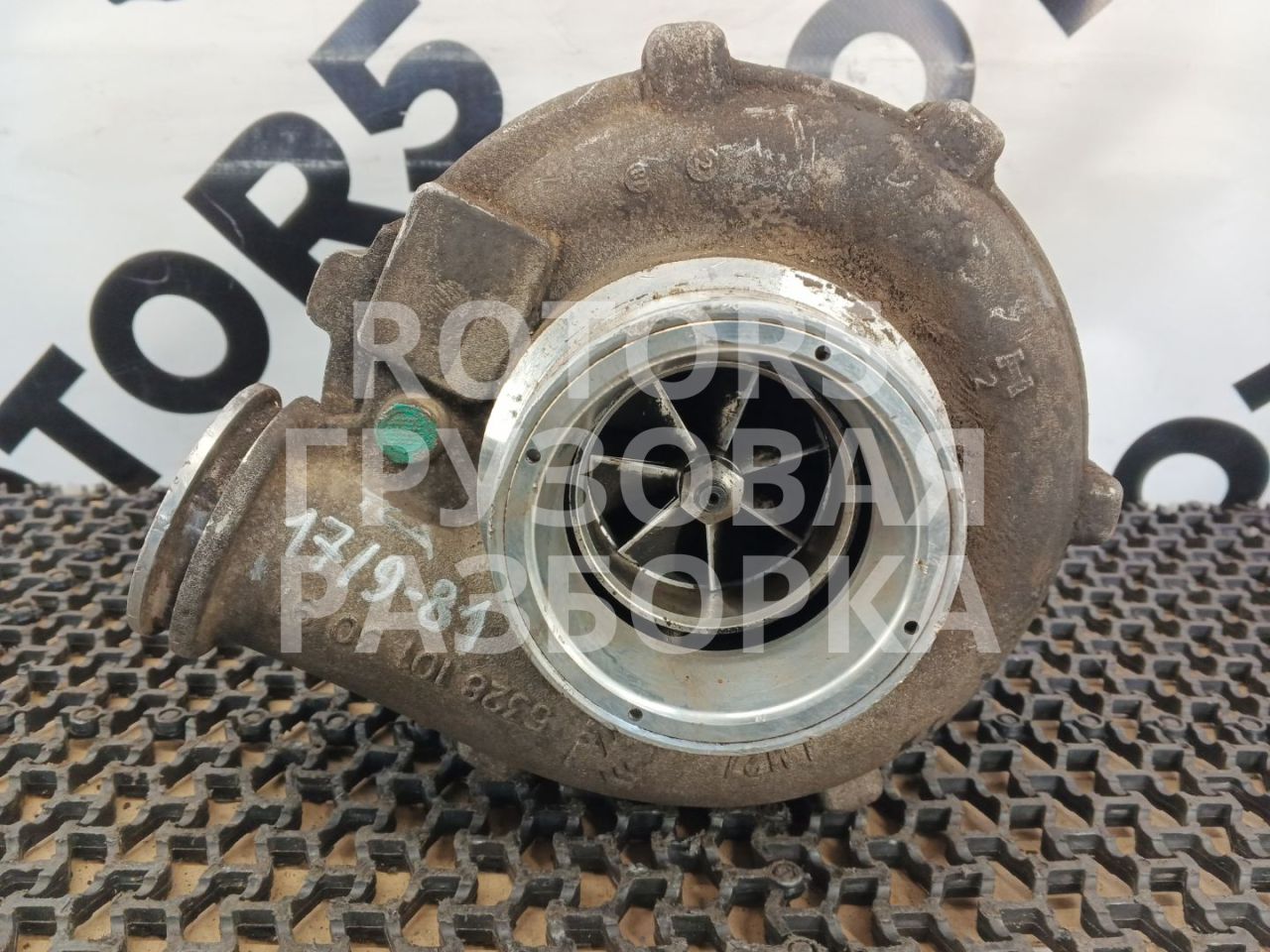 турбина MAN TGA 1 поколение 2005, 10.5 л., D 2066 LF 01, дизель, 53281013091 - фото №1