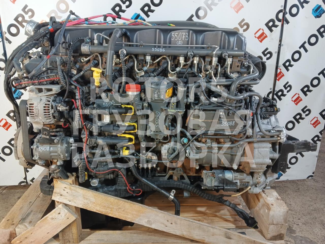 двигатель DAF XF 106 1 поколение 2016, 12.9 л., MX-13 340, дизель - фото №1