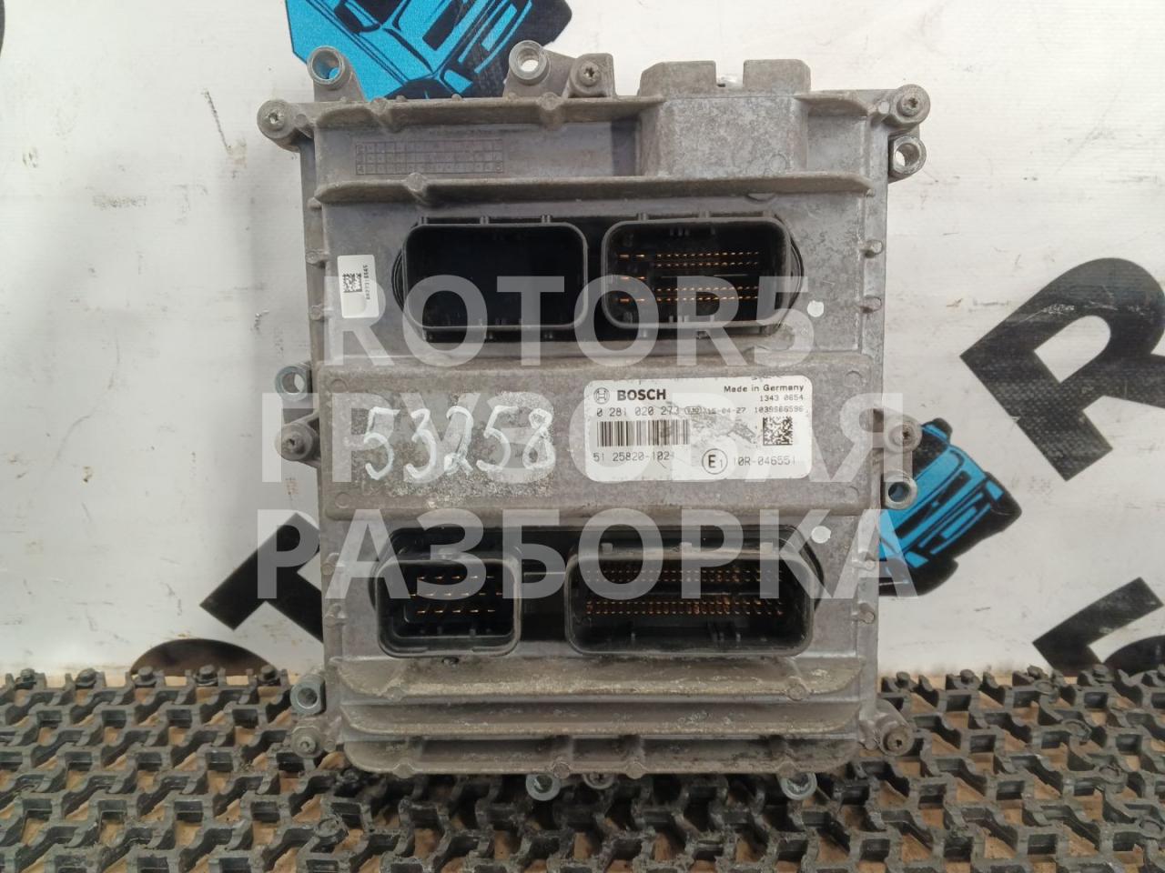 блок управления двигателем MAN TGX 1 поколение 2015, 12.4 л., D 2676 LF 46, дизель, 51258201021, 0281020273 - фото №1