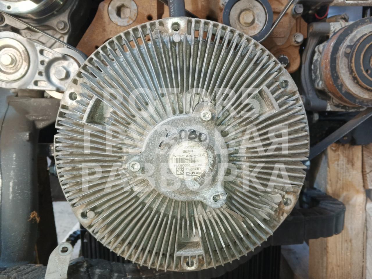 вискомуфта DAF XF 106 1 поколение 2016, 12.9 л., MX-13 340, дизель - фото №1