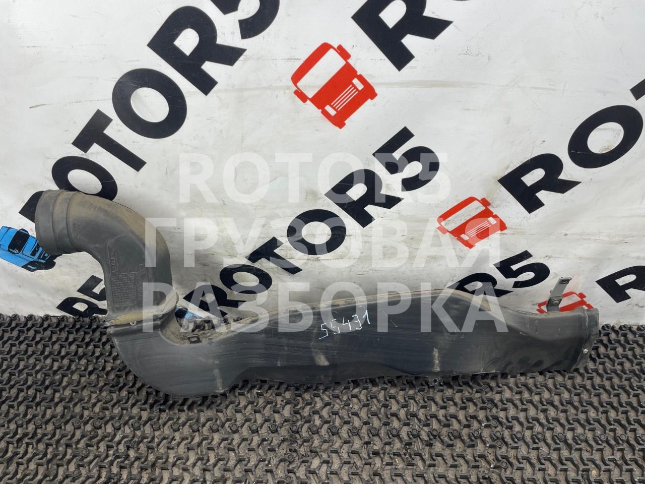 воздуховод печки DAF XF 105 1 поколение 2010, 12.9 л., MX 340, дизель, МКПП, белый, 1305057, 1305055 - фото №1