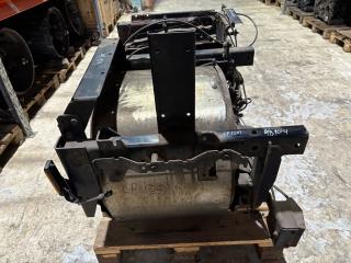 кронштейн глушителя DAF CF-series 1 поколение 2009, 12.9 л., MX 300, дизель, АКПП, красный, правый руль