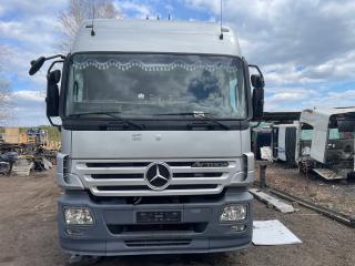 кабина Mercedes-Benz Actros 2 поколение (MP2) 2007, 11.9 л., OM 541.974, дизель, АКПП, серебристый