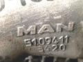 патрубок интеркулера MAN TGA 1 поколение 2003, 12.0 л., D 2866 LF28, дизель, 51094113420 - фото №9