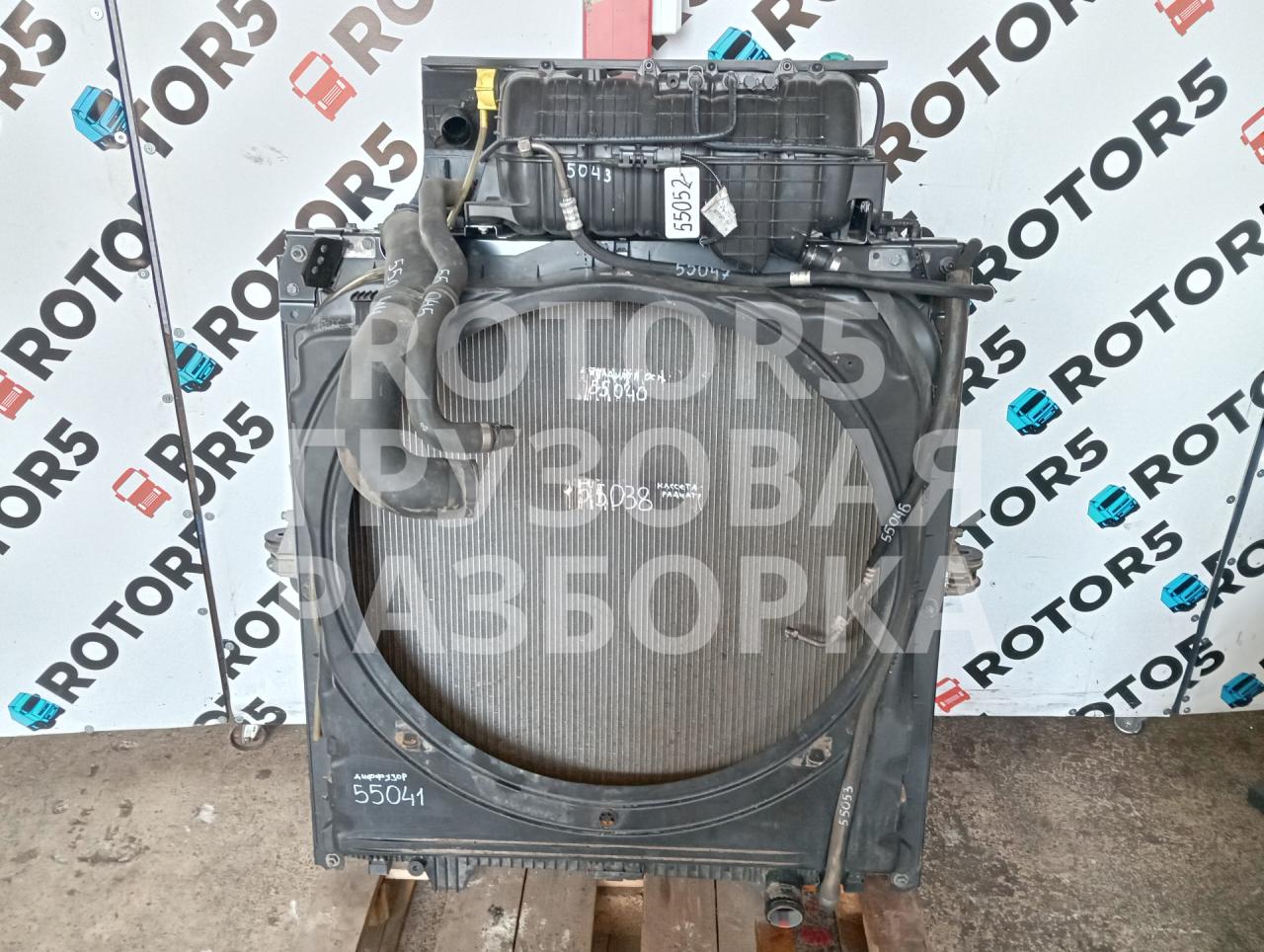 кассета радиаторов MAN TGX 1 поколение 2018, 12.4 л., D 2676 LF 46, дизель - фото №1