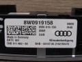 блок управления печки / климат-контроля Audi A4 B9 [рестайлинг] 2021, 8W0919158 - фото №9