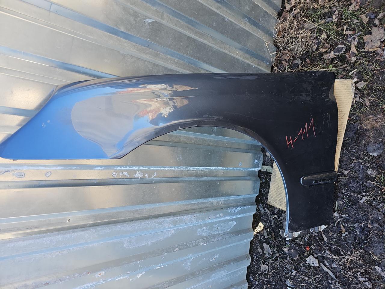 крыло переднее левое Mercedes-Benz C-Класс W203/S203/CL203 W203 2001, 2.2 л., дизель, 6МКПП, серый, седан, задний привод - фото №1