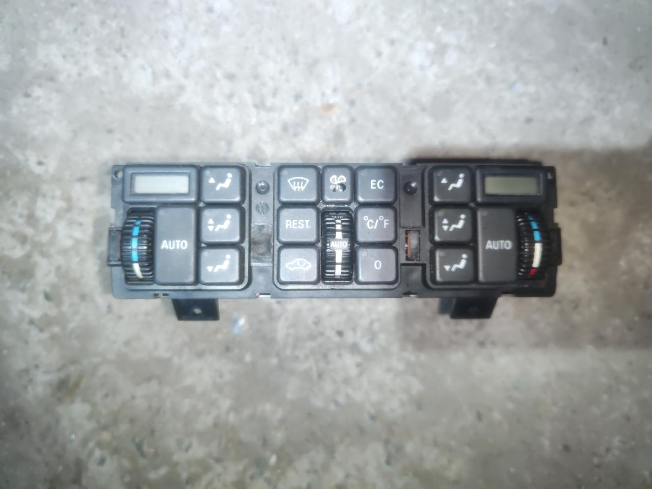 блок управления печки / климат-контроля Mercedes-Benz S-Класс W140/C140 W140 1993, 3.2 л., бензин, АКПП, темно серый, седан, задний привод, правый руль - фото №1
