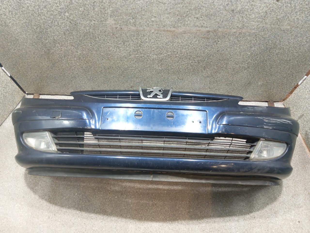 бампер передний Peugeot 607 1 поколение (2000 - 2004) - фото №1