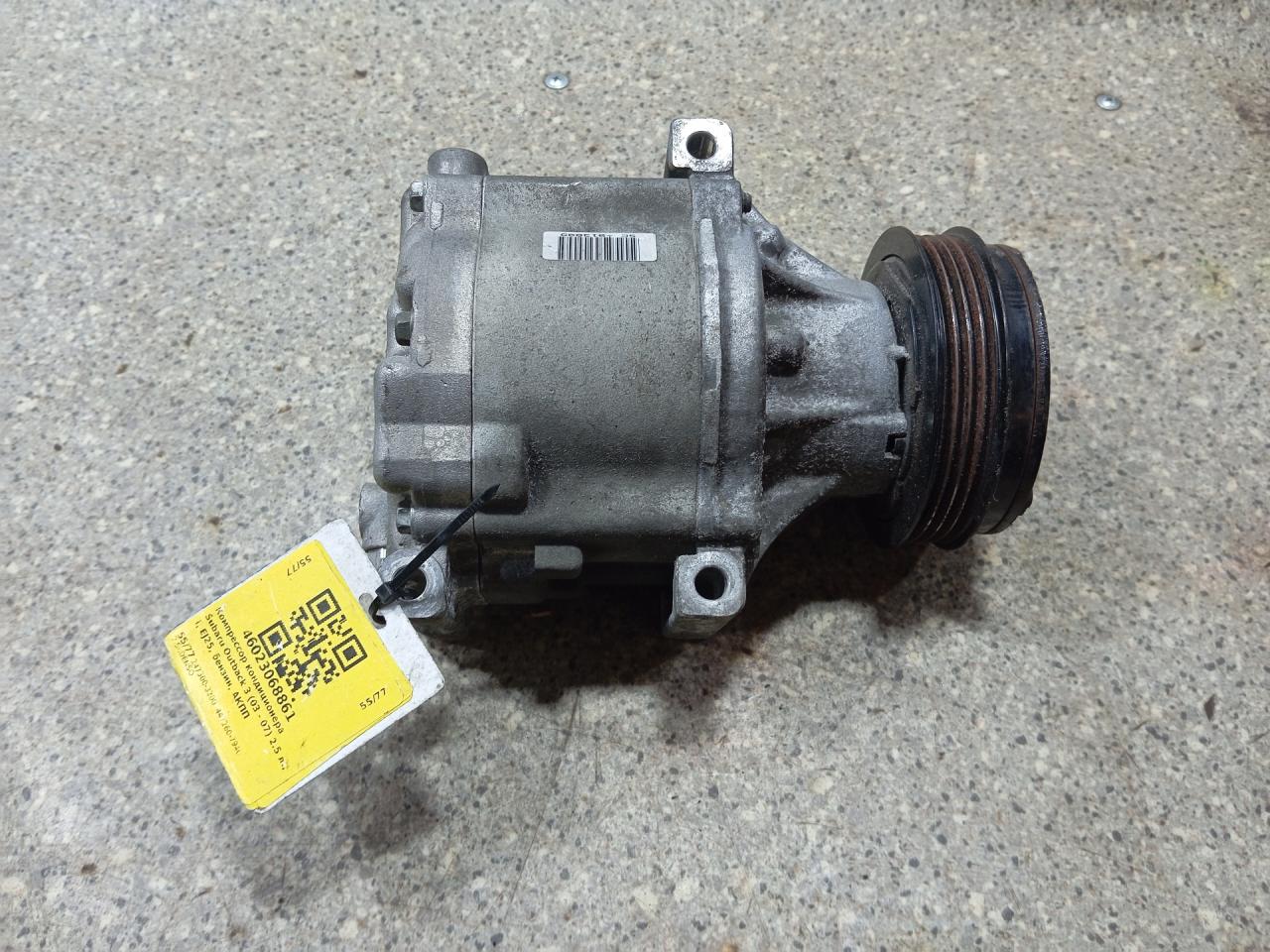 компрессор кондиционера Subaru Outback 3 поколение (2003 - 2007), 2.5 л., i, EJ25, бензин, АКПП, полный привод, 247300-3200, 447260-7940 - фото №1
