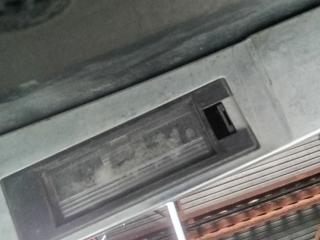 подсветка номера Opel Zafira 2 поколение (B) [рестайлинг] (2008 - 2014)