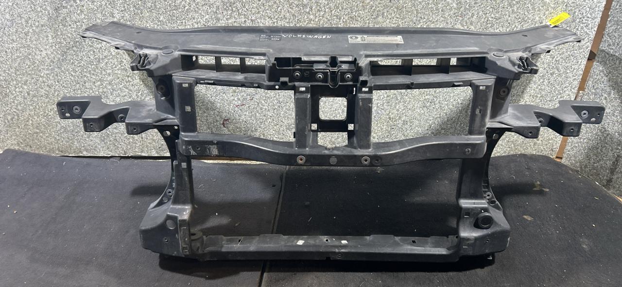 передняя панель крепления облицовки (телевизор) Volkswagen Passat B6 (2005 - 2010), 2.0 л., TDi, 3C0805594D, 3C0805588H - фото №1
