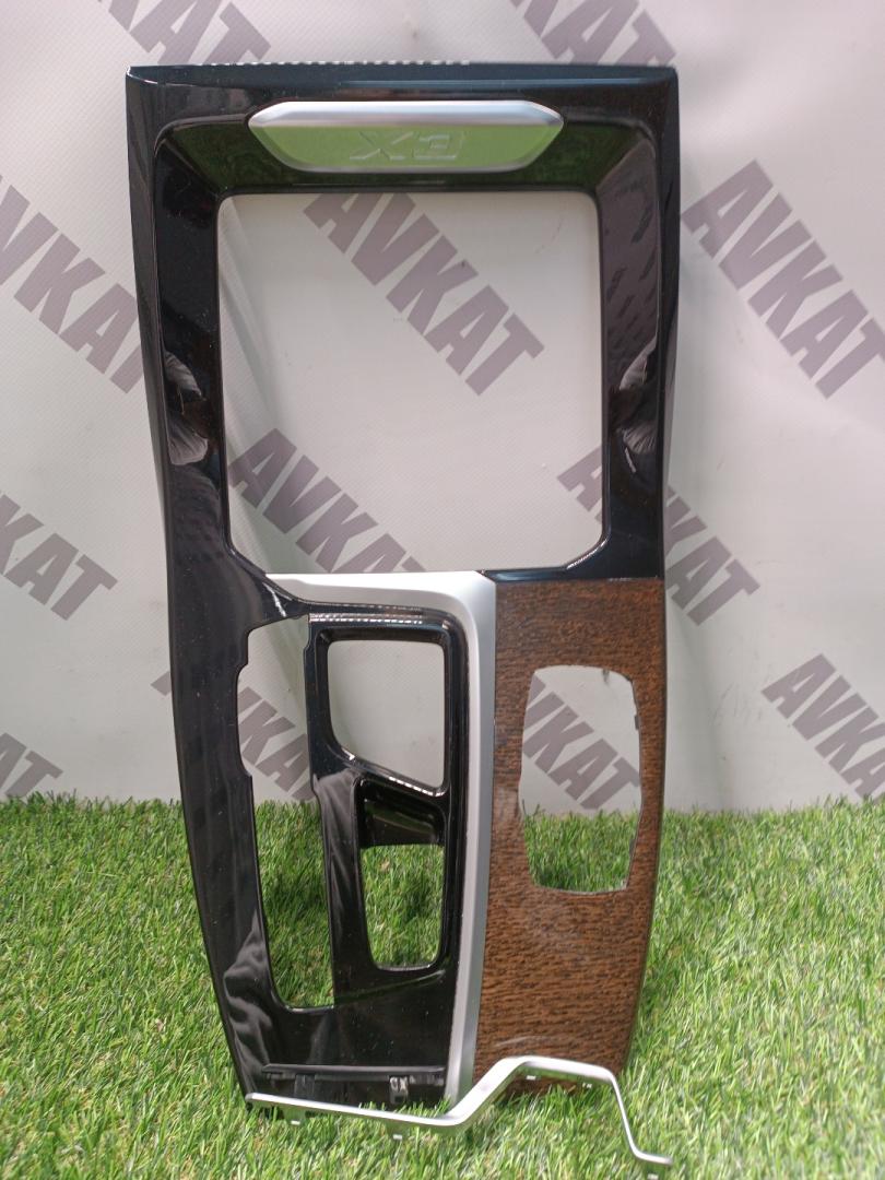 Декоративная накладка центральной консоли BMW X3 G01 2018, 2.0 л., B46 B20 B, бензин, АКПП, a300, внедорожник 5 дв., полный привод, 51169363806, 511693638006, 9363806 - фото №1