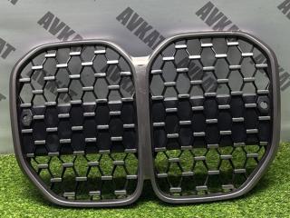 заглушка (решетка) в бампер BMW 4 серия G22/G23 G22 2021, 2.0 л., B46 B20 B, бензин, АКПП, c31(portimao blau metallic), купе, полный привод, 8738155