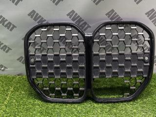 решетка радиатора BMW 4 серия G22/G23 G22 2021, 2.0 л., B46 B20 B, бензин, АКПП, c31(portimao blau metallic), купе, полный привод, 8078548, 51138078548