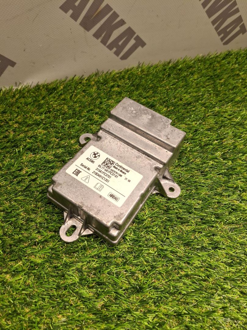 блок AirBag BMW X7 G07 2022, 3.0 л., B58B30C, бензин, АКПП, a96, внедорожник 5 дв., полный привод, 65775A1FC37, 5A1FC37 - фото №1