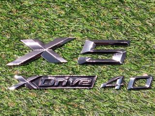 эмблема BMW X5 G05 2019, 3.0 л., B58B30C, бензин, 475, внедорожник 5 дв., полный привод, правый руль, 7436013, 51147436013