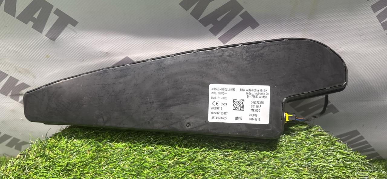подушка безопасности сиденья BMW X3 G01 2018, 2.0 л., B46 B20 B, бензин, АКПП, a300, внедорожник 5 дв., полный привод, 72127416266, 7416266 - фото №1