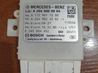 блок управления парктрониками Mercedes-Benz C-Класс W204 [рестайлинг] C204 2011, 2.1 л., OM 651.911, дизель, АКПП, серебристый, седан, задний привод, A2049009004