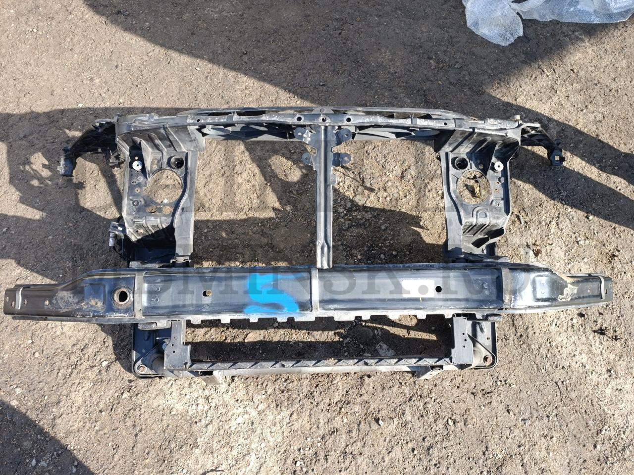 передняя панель крепления облицовки (телевизор) Mercedes-Benz GLE W166 2016, 3.0 л., OM 642.826, дизель, АКПП - фото №1