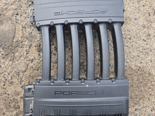 коллектор впускной Porsche Cayenne 958 2014, 3.6 л., бензин, 03H133201AB, 03H133185M