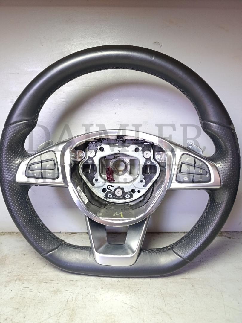 руль Mercedes-Benz GLE W166 2016, 3.0 л., OM 642.826, дизель, АКПП, A0024602203 - фото №1