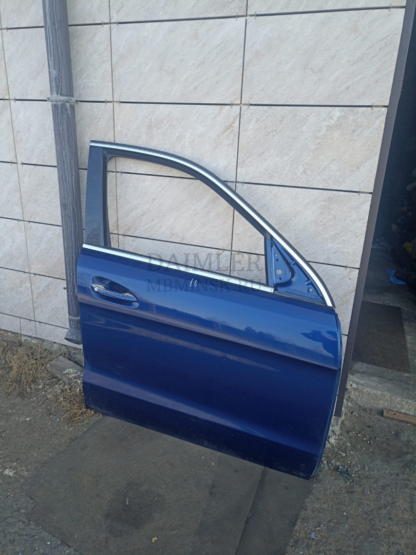 дверь передняя правая Mercedes-Benz GLS-Класс X166 2018, 3.0 л., OM 642.826, дизель, АКПП, синий, внедорожник 5 дв., полный привод, правый руль, A1667200205 - фото №1