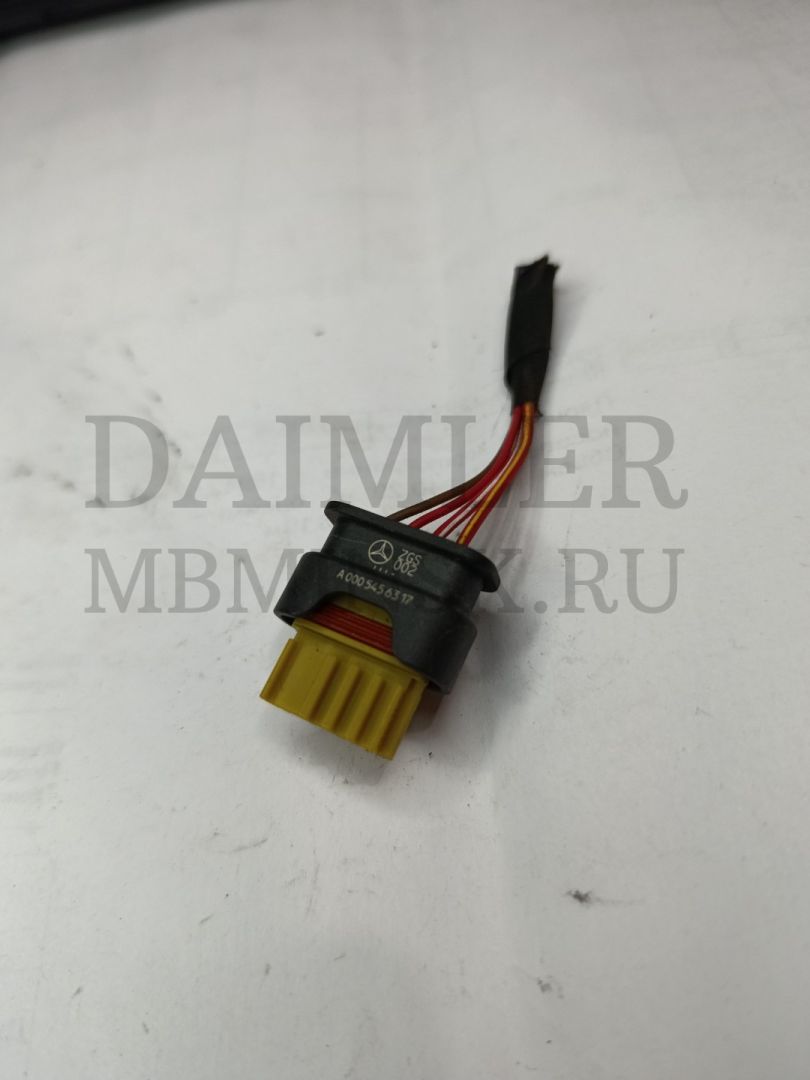 разъем (фишка) проводки Mercedes-Benz E-Класс W212/S212/C207/A207 W212 2012, АКПП, седан, A0005456317 - фото №1