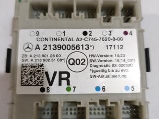 модуль управления двери Mercedes-Benz E-Класс W213/S213/C238/A238 S213 2017, 2.0 л., OM 654.920, дизель, универсал, A2139004409, A2139005613, A2139000708