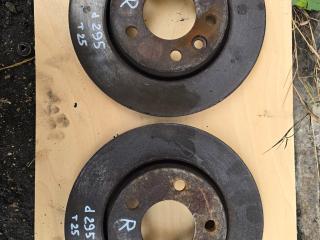 диски тормозные задние Volkswagen Multivan T6 [рестайлинг] 2021, 2.0 л., дизель, АКПП, белый, микроавтобус, передний привод