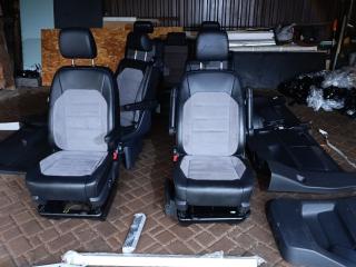 салон (комплект сидений) Volkswagen Multivan T6 [рестайлинг] 2021, 2.0 л., дизель, АКПП, белый, микроавтобус, передний привод